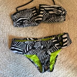 Trina Turk Zebra bikini